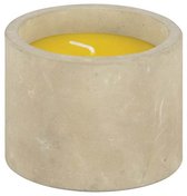 Esschert Design citronellakaars in stenen houder