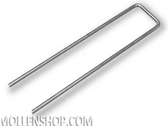 500 stuks Gronddoekpen(nen), kunstgraspen(nen), worteldoekpen(nen) Ø3mm - 5 cm breed en 20 cm lang van Green-L — afbeelding 2