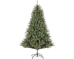 Black Box Trees Norwood Kunst Kerstboom met Verlichting - Kunstkerstboom H155 x Ø97 cm - met Timer en Dimmer - Groen