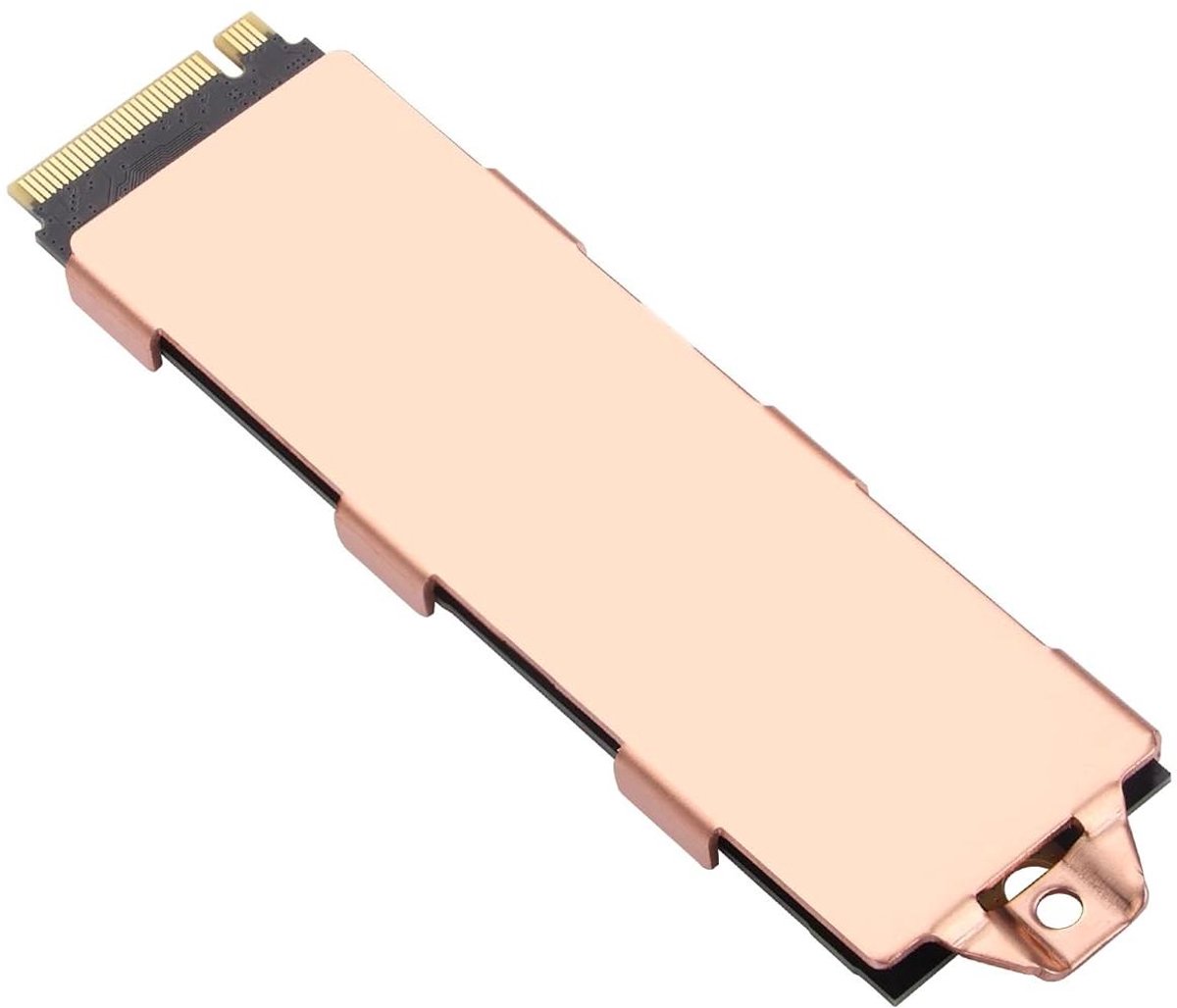 M.2 Koeler - NVMe Heatsink - Opslag Koelen - Zuiver Koper - 13.1 x 8.5 cm - Koper