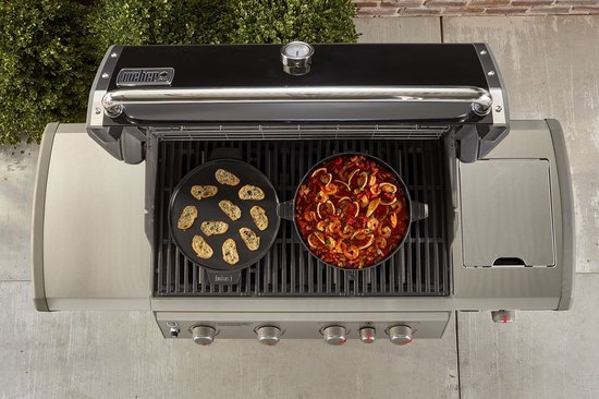 Weber Dutch Oven Duo barbecue pannen griet ijzer van Merkloos — afbeelding 3