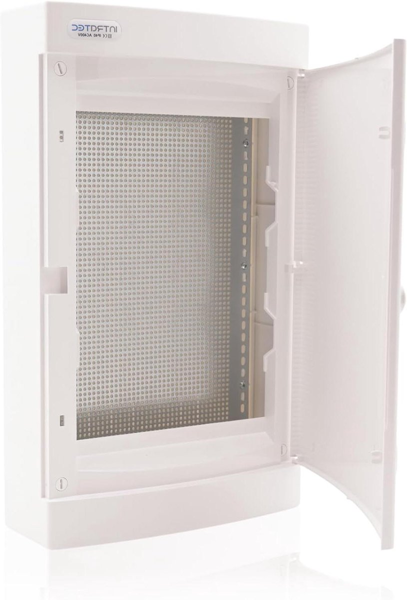 Communicatieverdeler Mediaverdeler - Routerkast Netwerkkast - Netwerk Organiseren - Opbouwmodel ABS - 287x526x112 mm - Wit