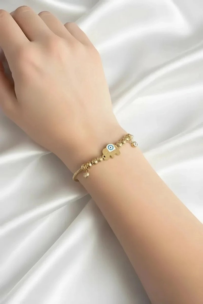 Dorvina Staal Goudkleurig Dames Armband 316L Verkleurt Niet | Stijlvol en Duurzaam Sieraad