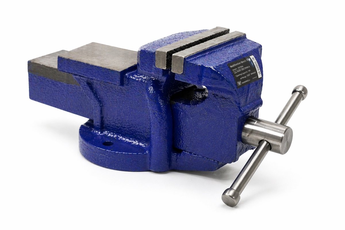 Bankschroef / Handbankschroef - Staal - 100 mm - Blauw