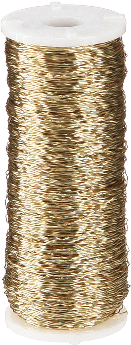 Bouillon Effect Draad Goud | 0,30mm x 150 m | 100 gr.