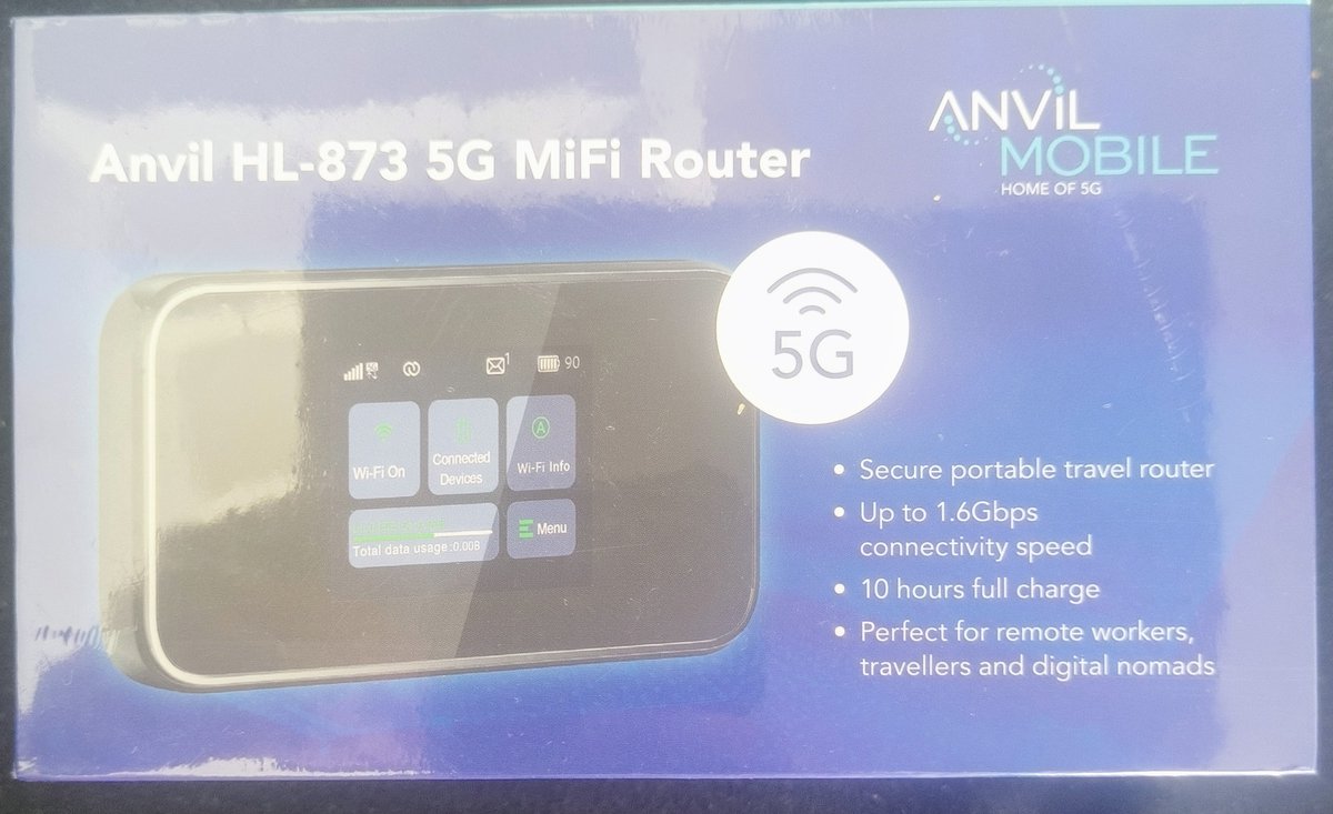 Anvil 5G Mifi Router HL-873