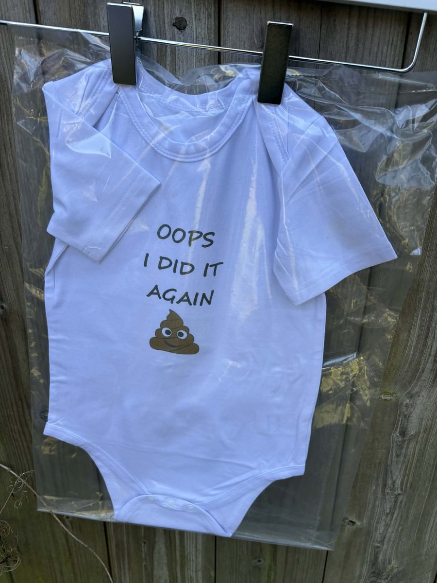 Baby romper wit met Tekst - Maat 12/18 maanden