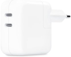 Apple Lichtnetadapter van 35 W met twee USB‑C-poorten ​​​​​​​