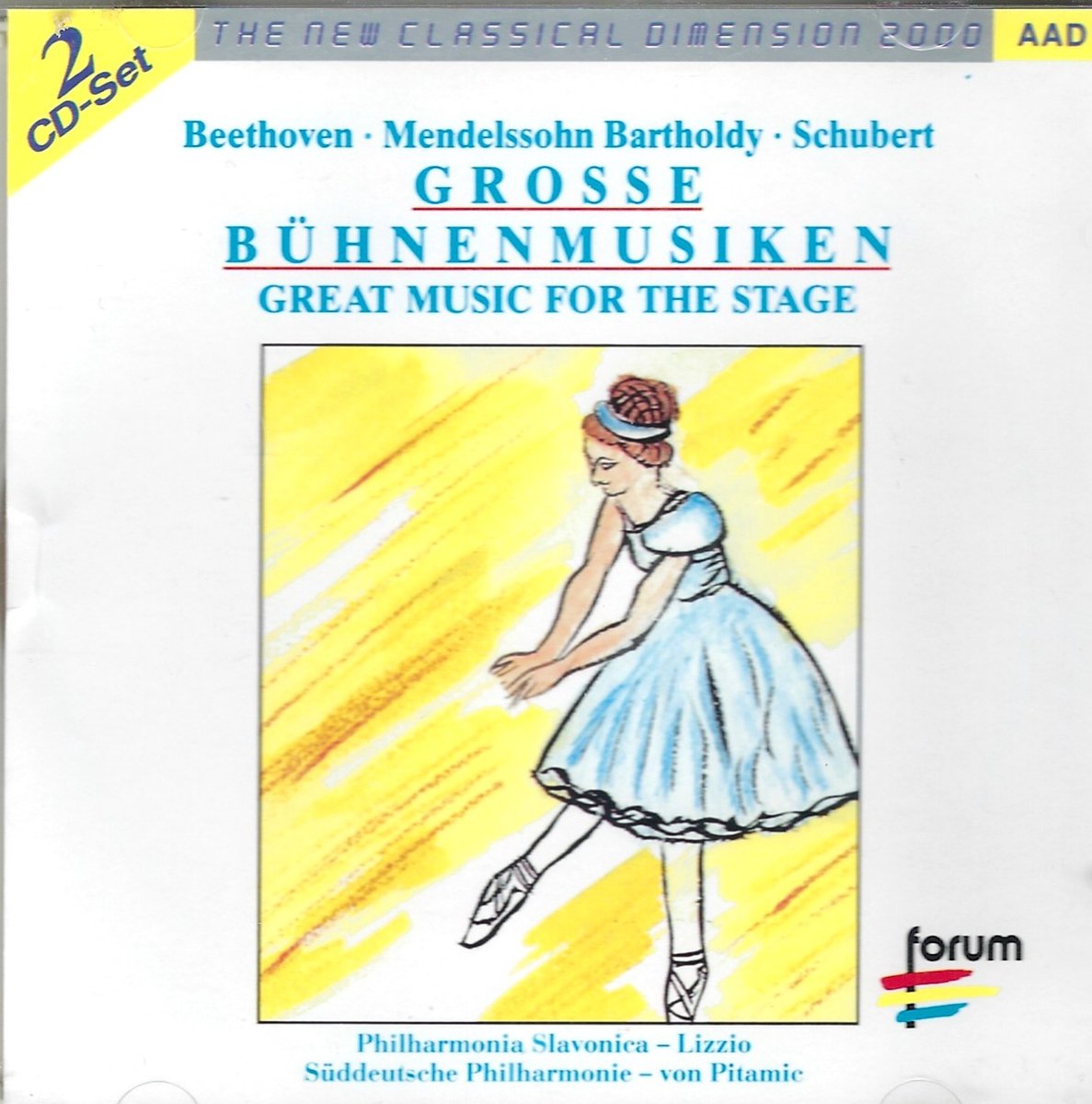 Great Music For The Stage Beethoven - Mendelssohn - Schubert