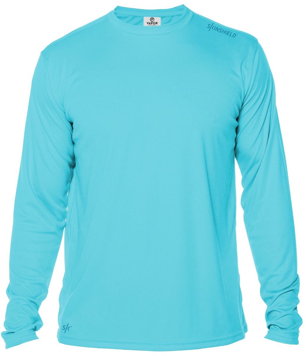 SKINSHIELD UV Shirt met lange mouwen voor heren Blauw