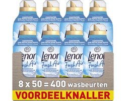 Lenor Fresh Air Wasverzachter - Zomerbriesje aan zee - 8 x 50 Wasbeurten