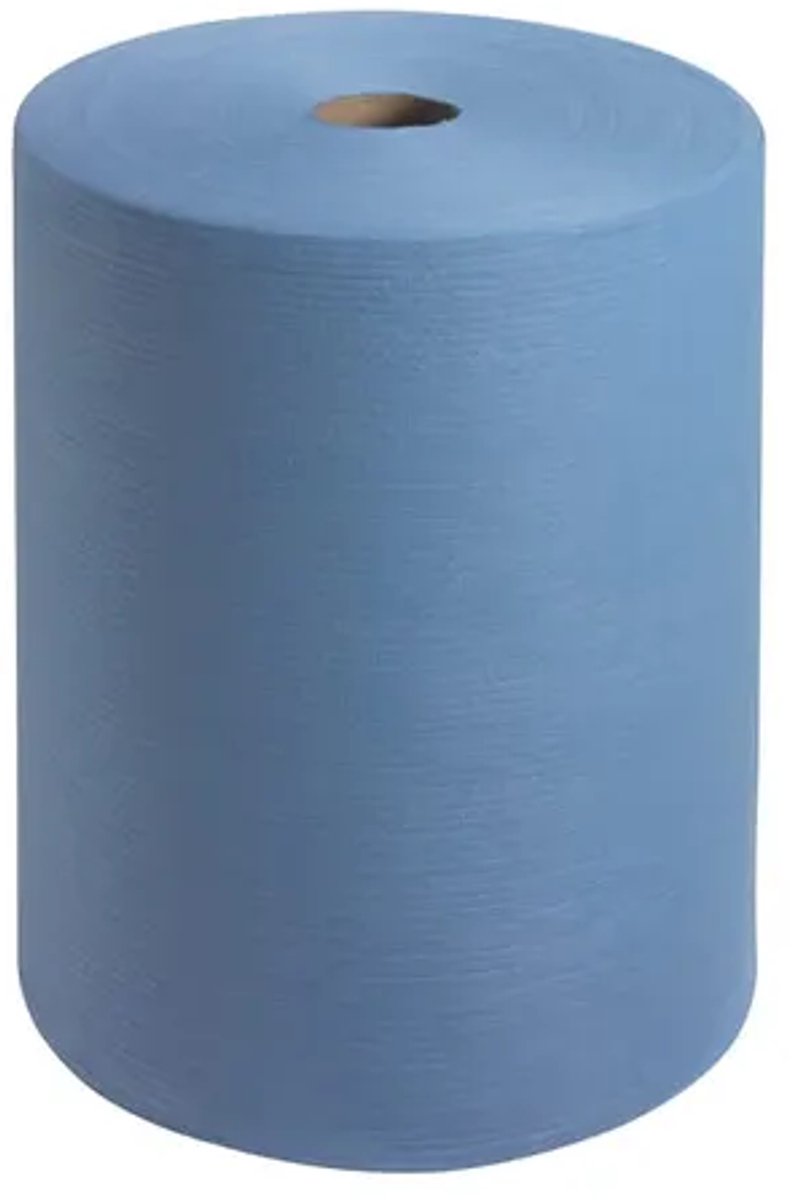 WYPALL Poetsdoek X80 8347 L315xB310ca.mm blauw 1-laags Rl - 8347