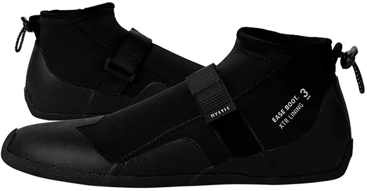 2026 Mystic Ease 3mm Schoen Met Ronde Neus - Black