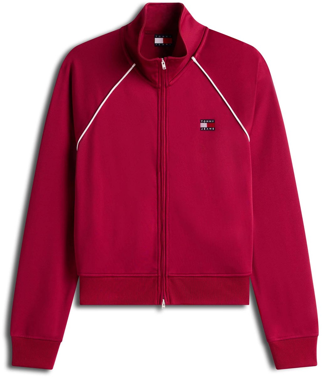 Tommy Jeans Tjw Badge Track Jacket Fashion Wear Vrouwen Veelkleurig