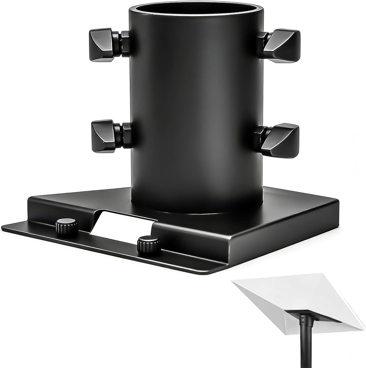 Verstelbare Tube Adapter voor Starlink Gen 3: Weerbestendige Aluminium Beugel voor Buiteninstallaties, 45 mm Compatibel met Diverse Buizen