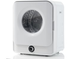 Wäschetrockner 3,0 kg – 830 W – 62 dB – 5 programma's – wandmontage – compact – voor wasruimtes – 49,5x43,5x59,5 cm – 1 st – wit