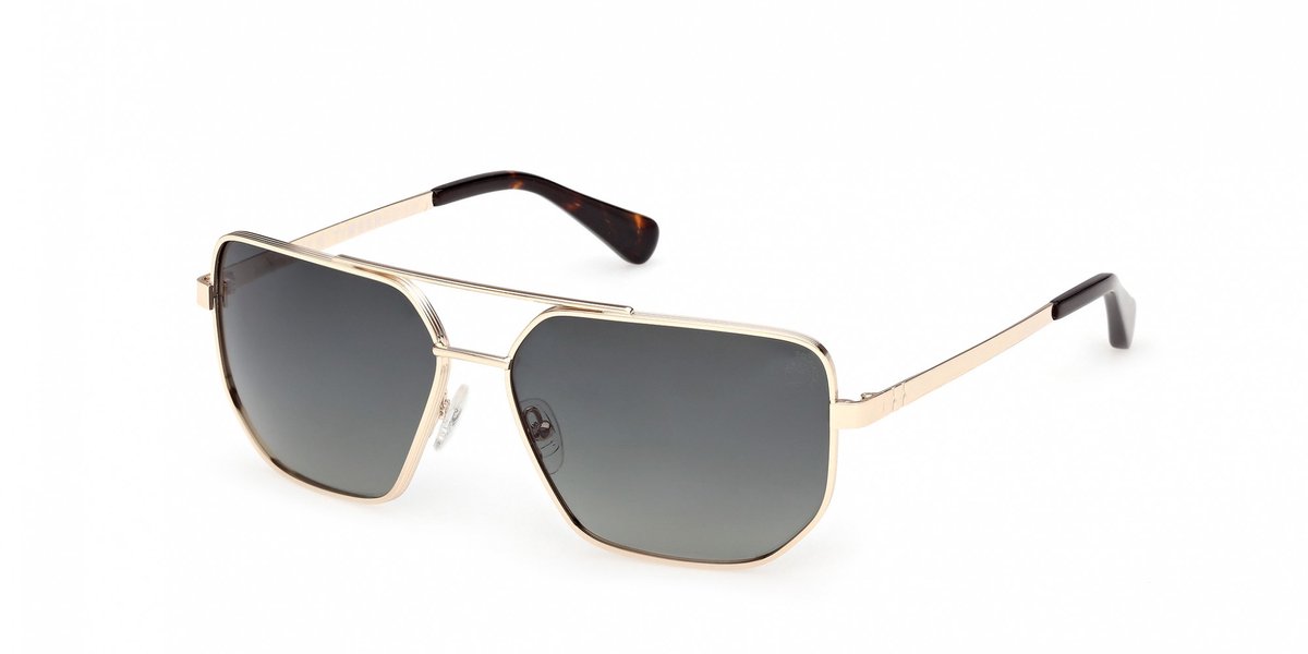 Timberland Tb00076 Gepolariseerde Zonnebril Goud Green/CAT3 Man