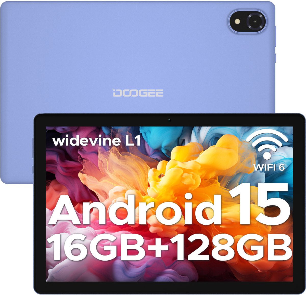 ✨DOOGEE U10 タブレット 128GB 16GB RAM Doogee U10 - Tablet - Android15 - 16GB RAM + 128GB ROM (2TB TF