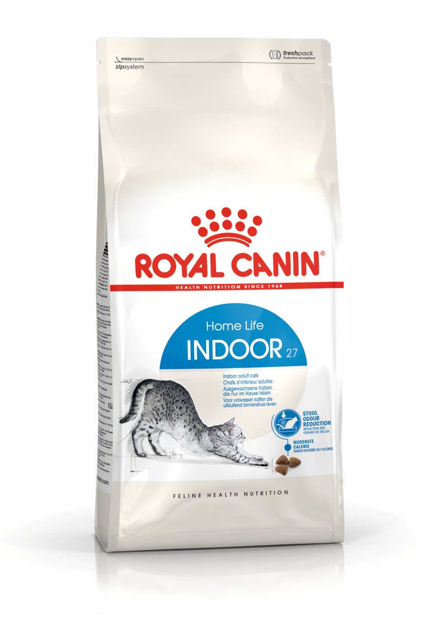 Bol.com Royal Canin Indoor 27 - 2 kg - Katten Brokken aanbieding