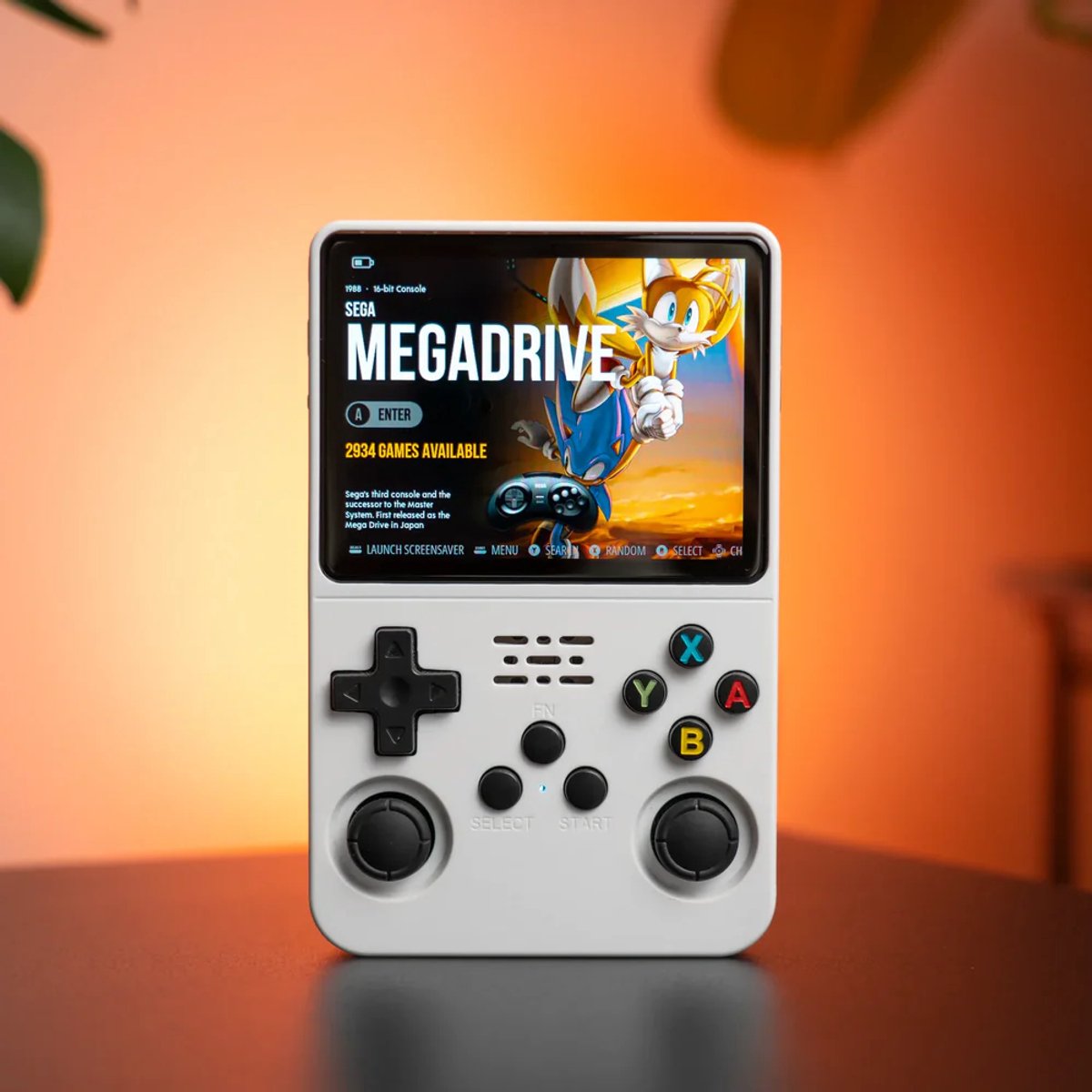 R36S Retro Handheld Videogameconsole 64GB Wit - Dubbele 3D-joystickbesturing - 3,5 inch IPS-scherm · 640×480 thumbnail 2