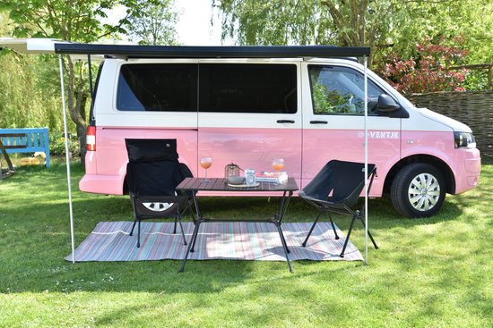 Travellife Finn Campingstoel Relax Lichtgewicht Zwart - Compact opvouwbaar - Comfortabel hoofdkussen - Inclusief draagtas — afbeelding 5