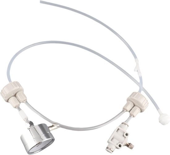 DIY CO2 Systeem voor Aquariumplanten - Complete Kit met Buizen, Ventiel en Flesdop voor Gezonde Mossen en Planten in je Aquarium