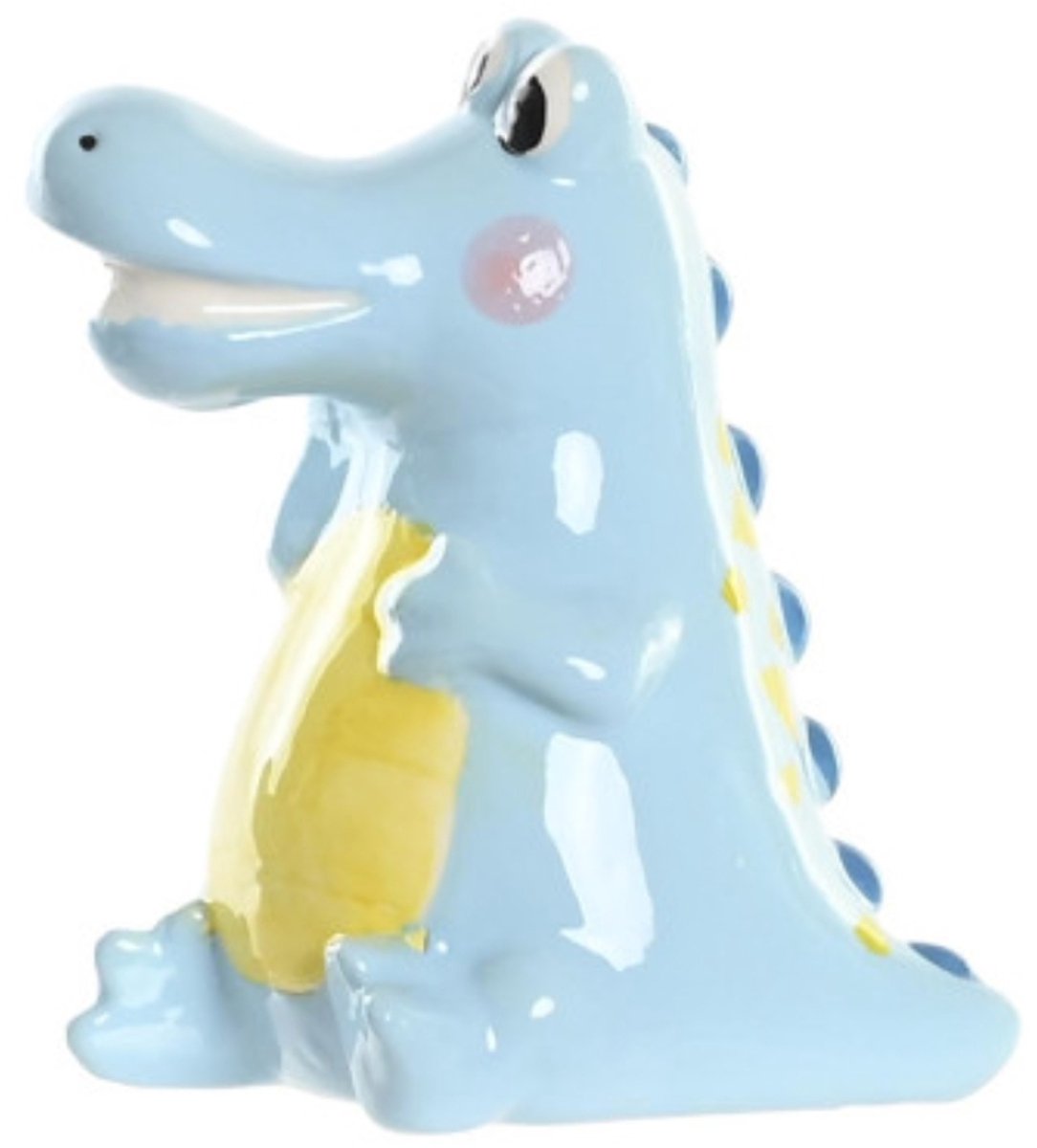 Krokodil blauwe spaarpot - Item Int.