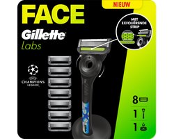 GilletteLabs Houder + 8 Scheermesjes - UEFA Champions League Special Edition
