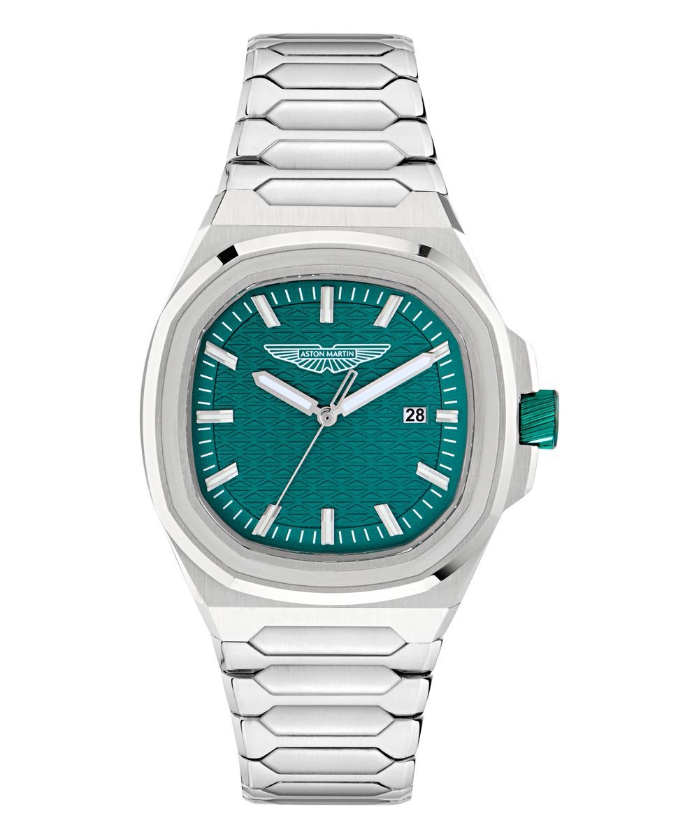 Aston Martin Icon GPQ MTIG2S604 Horloge - Staal - Zilverkleurig - Ø 42 mm