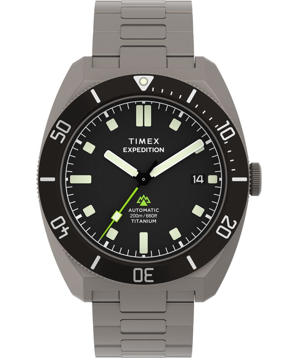 Timex Expedition Pioneer TW2Y63800 Horloge - Titanium - Grijs - Ø 41 mm
