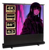 Projecteur Avec WiFi Et Bluetooth, WiFi 5G, Vidéoprojecteur Natif 1080P 16000l Avec Ecran Support 4k Projecteur Exterieur Ecran 350 Pouces Projecteur De Telephone Avec Sac De Transport Pour Iphone