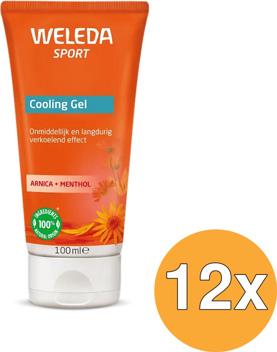 12x Weleda Sport Arnica Cooling Gel (100 ml)