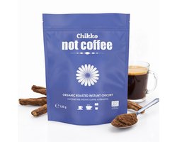 Chikko Not Coffee Cichoreikoffie Bio 150g - Cafeïnevrij Koffiealternatief - Instant Cichoreikoffie - Zonder Suiker - Natuurlijk & Biologisch