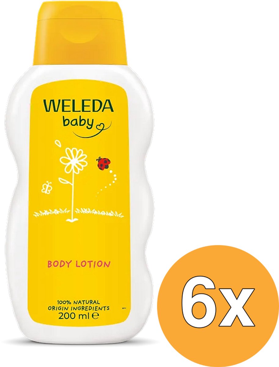 6x WELEDA Calendula Body Lotion (200 ml)
