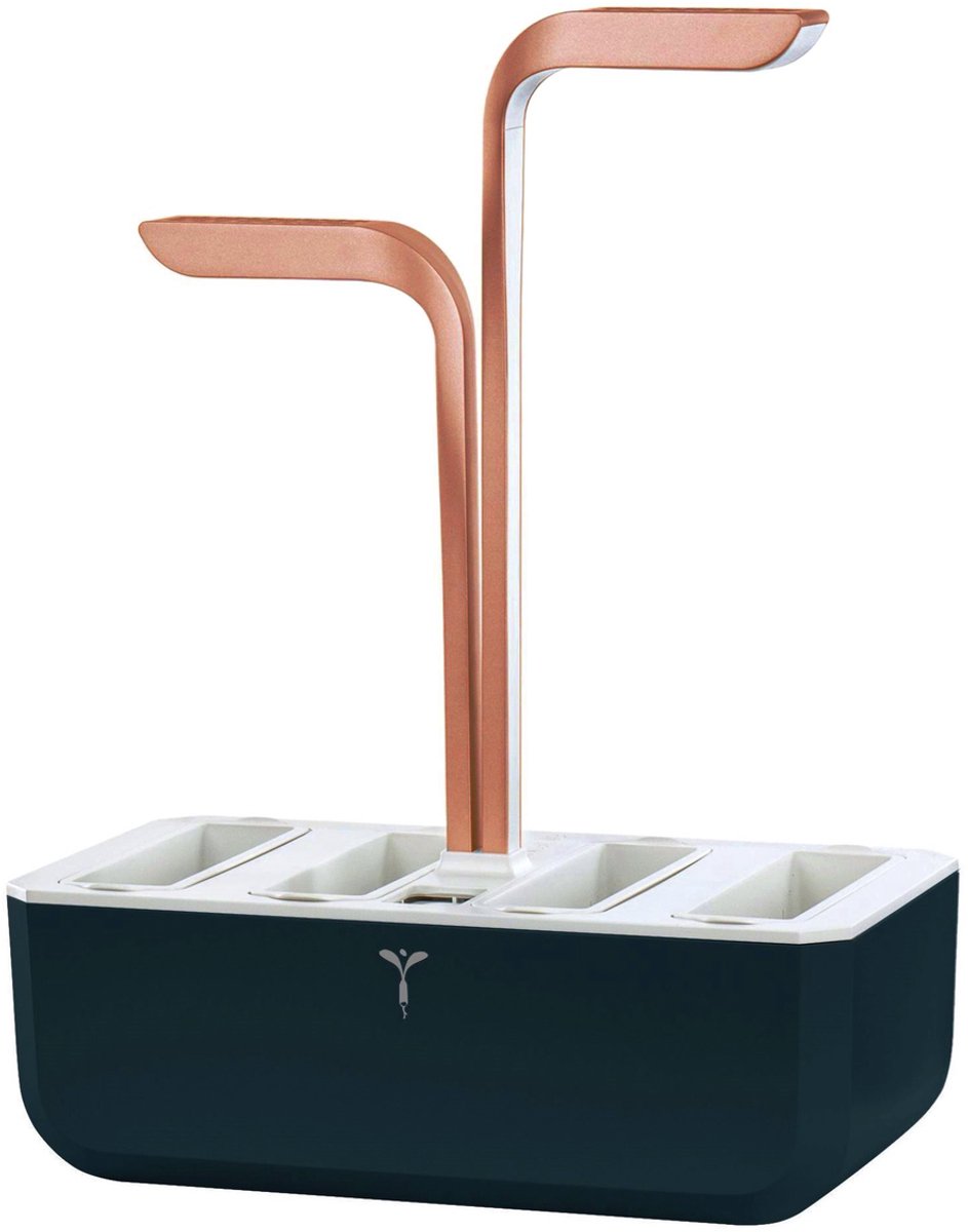 Véritable® GARDEN SMART - met ADAPT’LIGHT LED technologie - Keuken binnenmoestuin inclusief 4 Lingots® kruiden navulling - COPPER