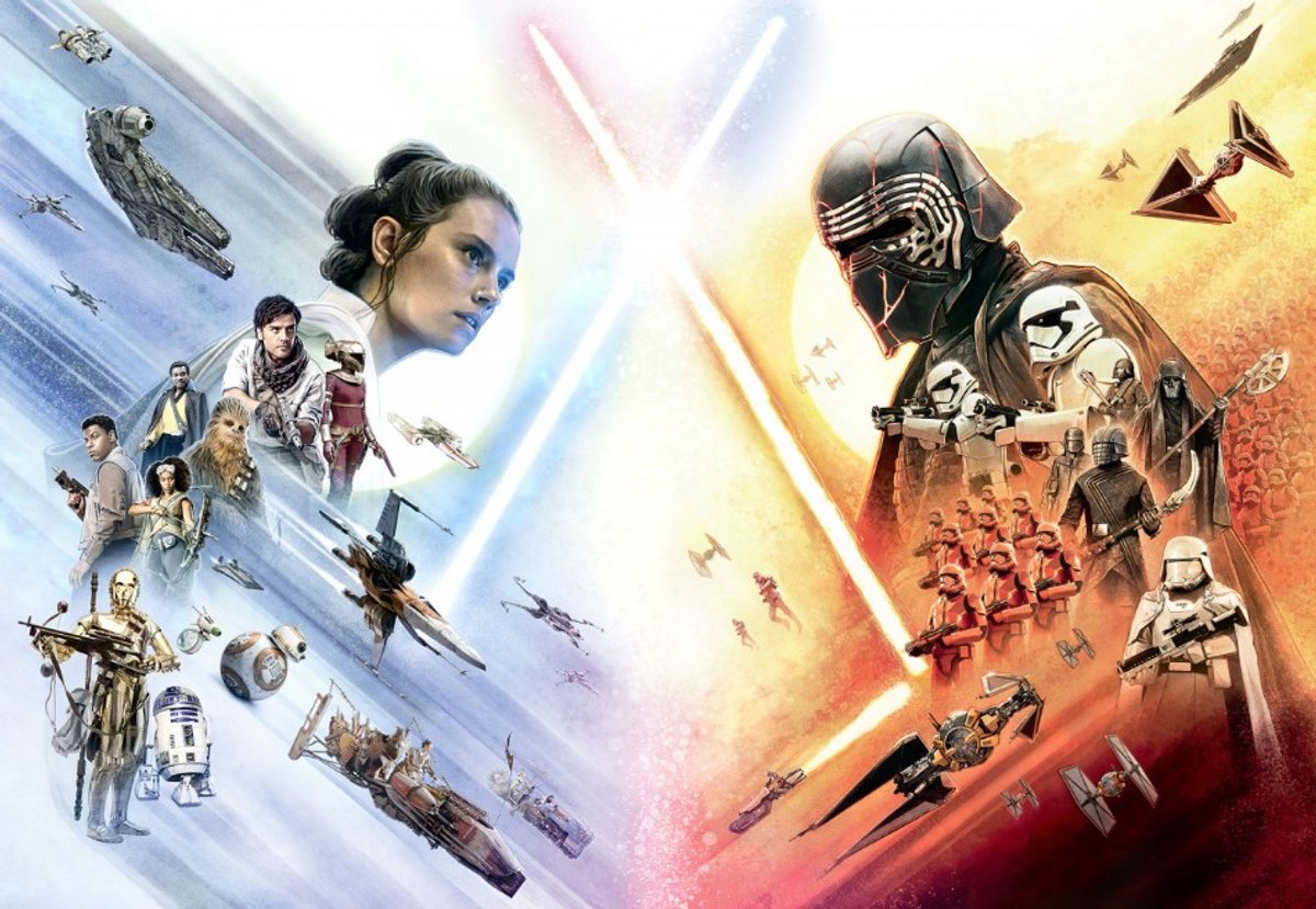 Fotobehang Star Wars - Movie Poster - The force - lightsaber - darth vader - fotowand - papierbehang - 368 x 254 cm - Komar Disney 4