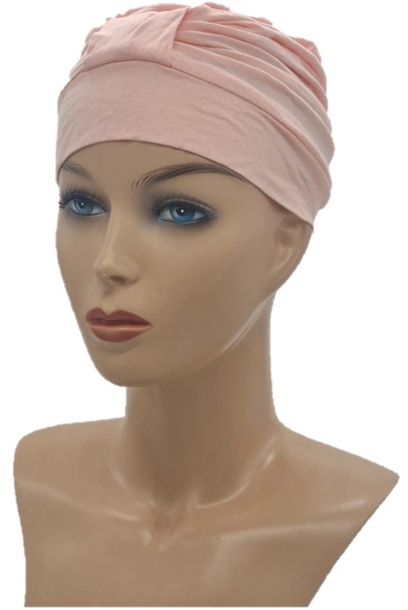 Johnson Headwear - Chemo Muts Dames - Roze - Chemo Muts - Chemo Cap - Muts - Cap - Hoofddeksel
