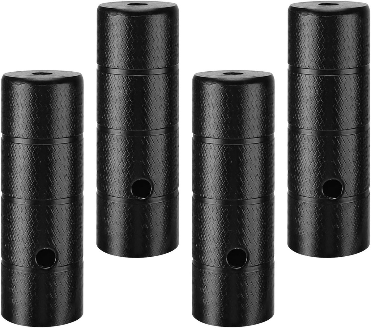 Set van 4 Universele BMX Pegs, Antislip Fietssteunen, Geschikt voor Mountainbikes en Fietsen, Veilig en Comfortabel voor Optimale Grip