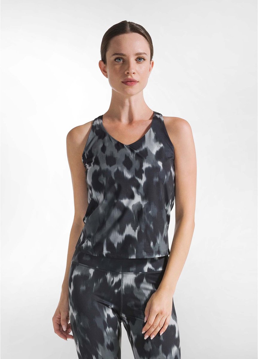 Canotta Deha Allover Microfibre Tank Top - Fashion Wear - Vrouwen