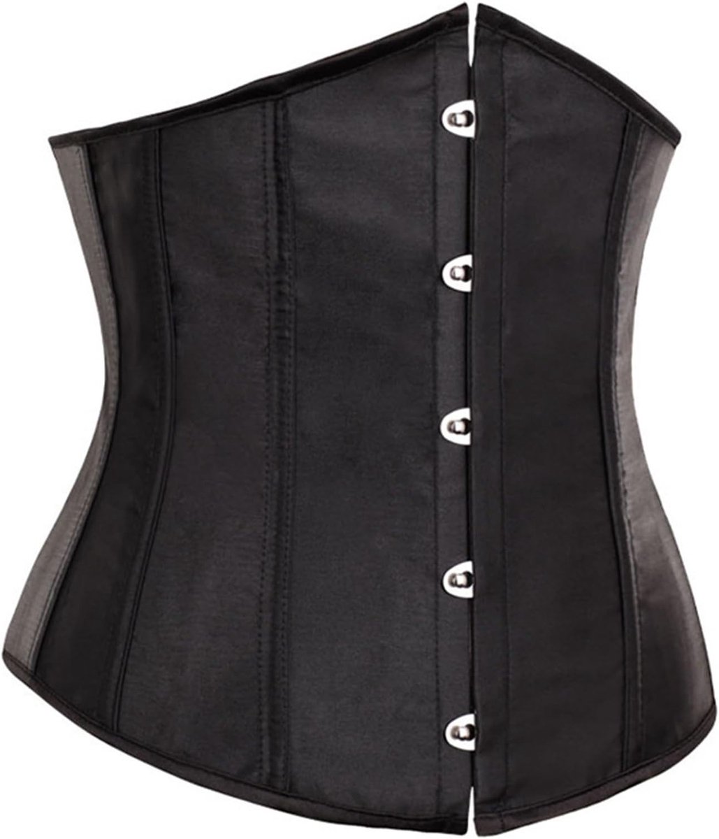 Onderbust Corset voor Dames - Middeleeuwse Halloween Top, Bustier Kostuum voor Carnaval en Cosplay Feestoutfit (S)