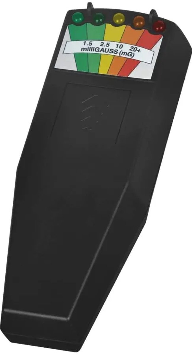WiseGoods Premium EMF Meter K2 Detector - Stralingsmeter - Geesten Detectie - Paranormale EMF-Detector - Ghost & Spirit - Zwart