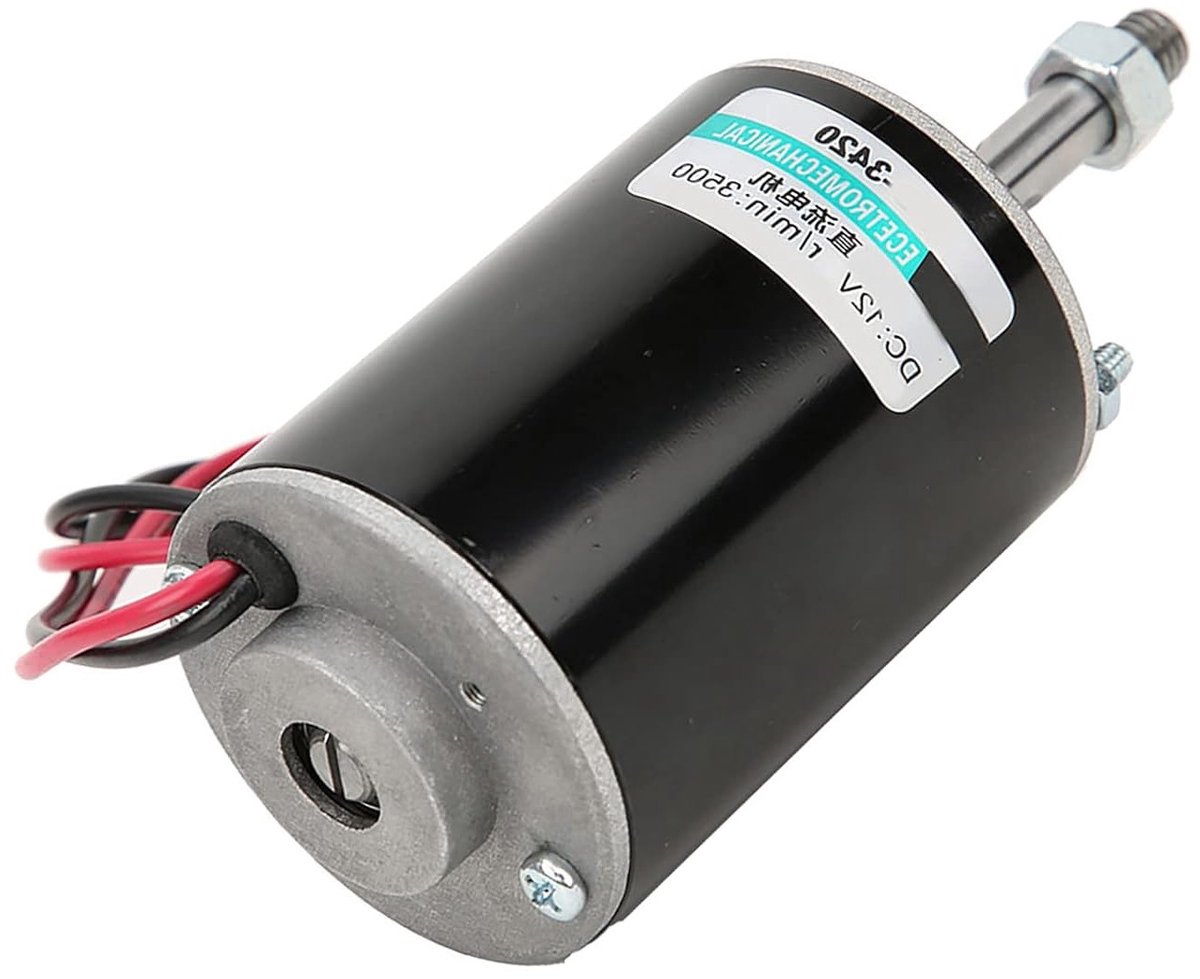 Krachtige 12V en 24V DC Motor voor Generatoren - 200W Permanente Magneten, Hoge Snelheid en Laag Geluid, Mini Borstelloze Elektrische Motoren voor Diverse Toepassingen