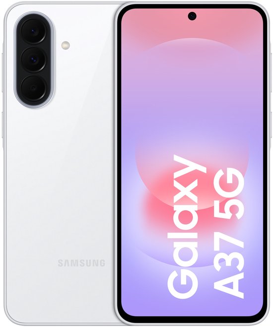 Samsung Galaxy A37 5G smartphone 256GB opslag, IP68 waterdicht, 50MP camera, lange batterijduur, Gorilla Glass Victus+