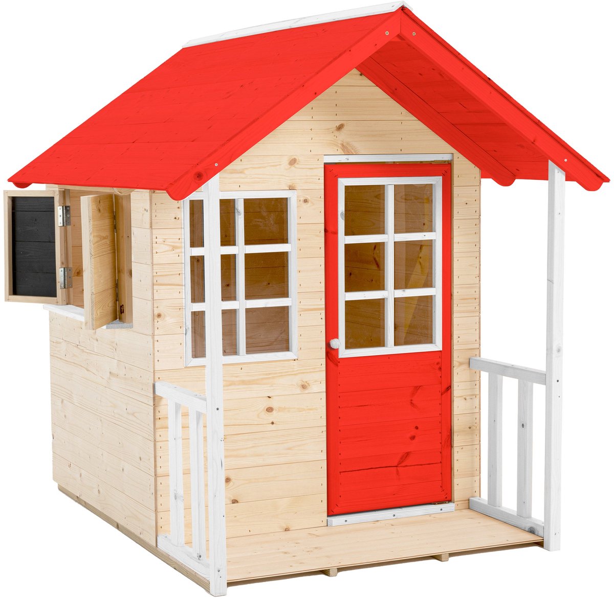 Modulaire houten speelhuisje voor kinderen van FSC®-gecertificeerd hout COQUELICOT