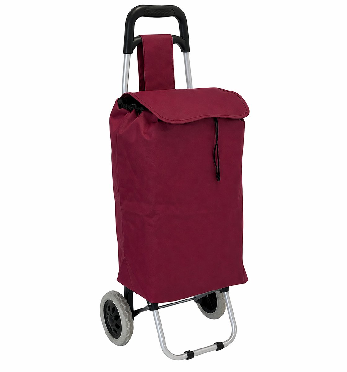 Bol.com Dreamble® | Boodschappentrolley | Boodschappenwagen | Rood | Extra Groot en Sterk | 46 Liter | Stalen Frame | Grote Wiel... aanbieding