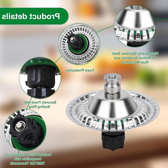 Melkschuimer Accessoire voor Thermomixer, Perfect voor Koffie, Cappuccino en Latte, Ideaal voor Thuis en Koffiehuizen van Merkloos — afbeelding 2
