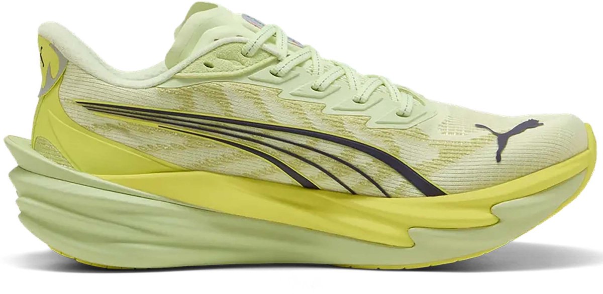 Running Schoenen Puma Deviate Nitro 4 Sportswear Volwassen Groen