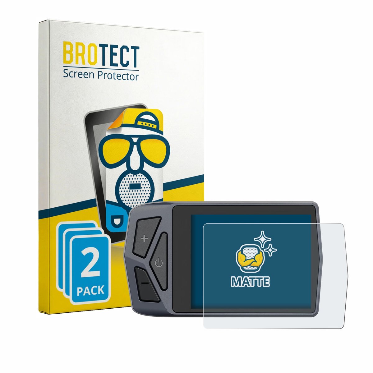 BROTECT - Screenprotector voor Chaozhu B02N-U - Folie Beschermfolie matte 2 Stuks