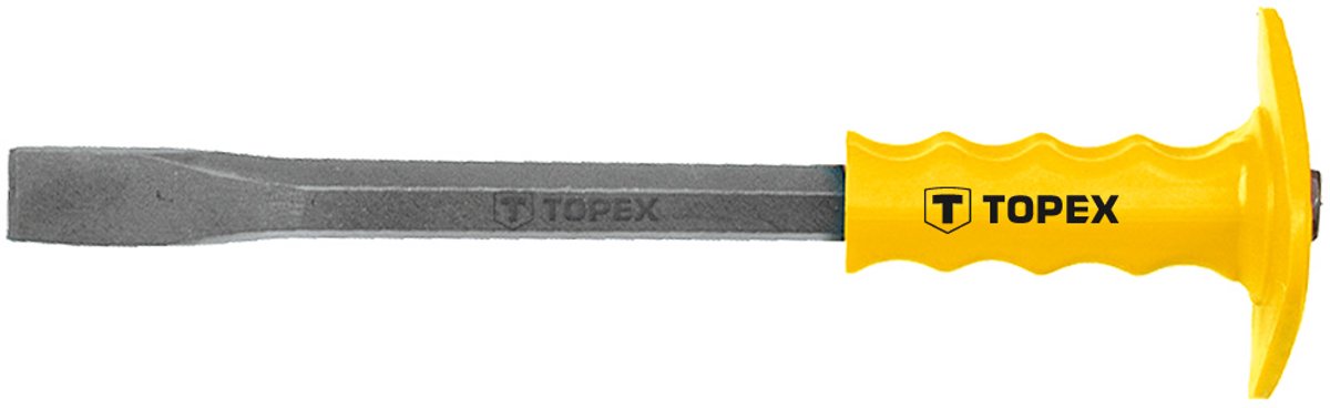 Topex - Przecinak met Bescherming - 16 x 300 mm - Staal - Plat Mes