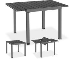 tectake Aluminium Tuintafel — 4 tot 6 Personen